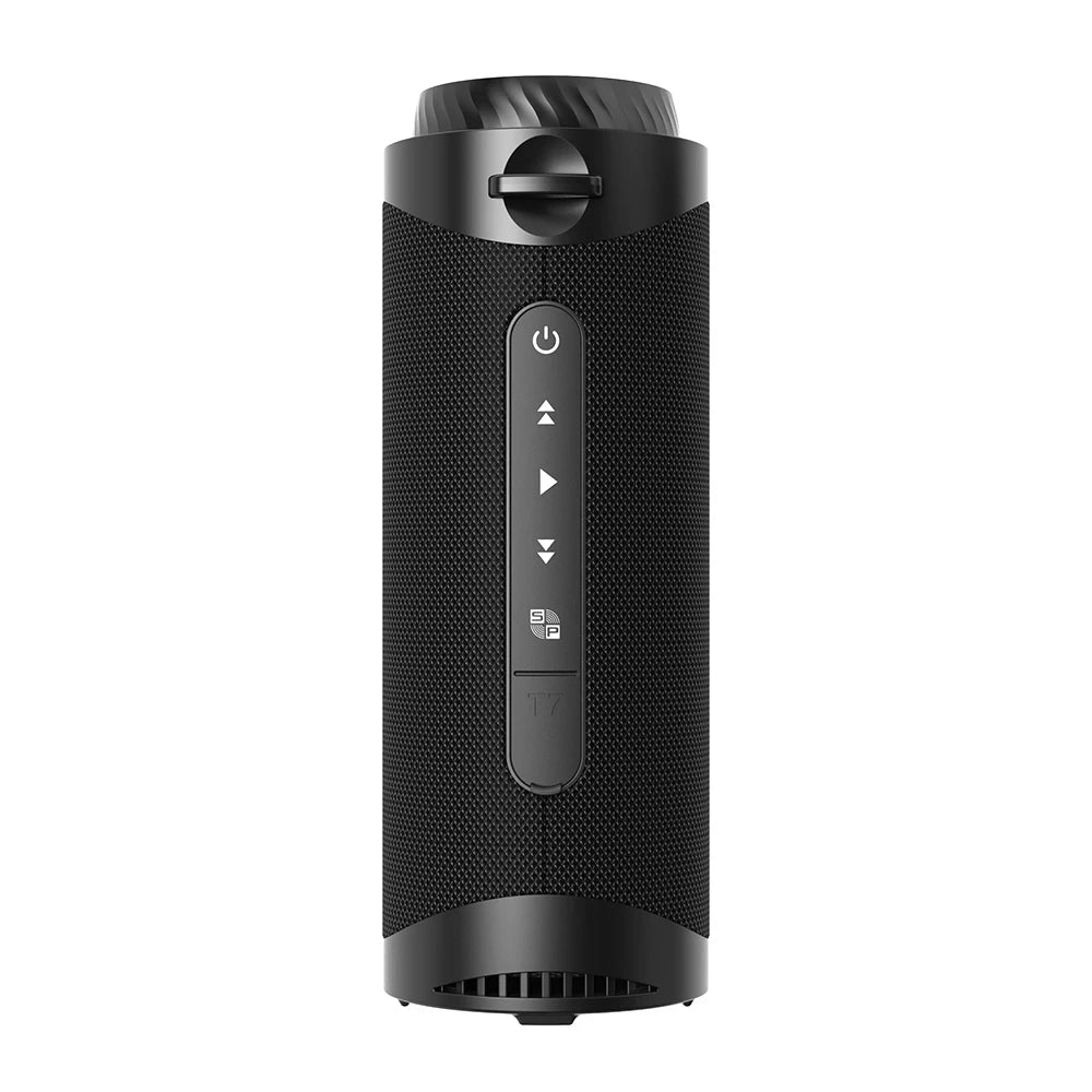 Caixa de Som - Alto-falante Tronsmart T7 Alto-falante Bluetooth portátil com som surround de 360 graus, modos LED, estéreo sem fio verdadeiro, controle de APP