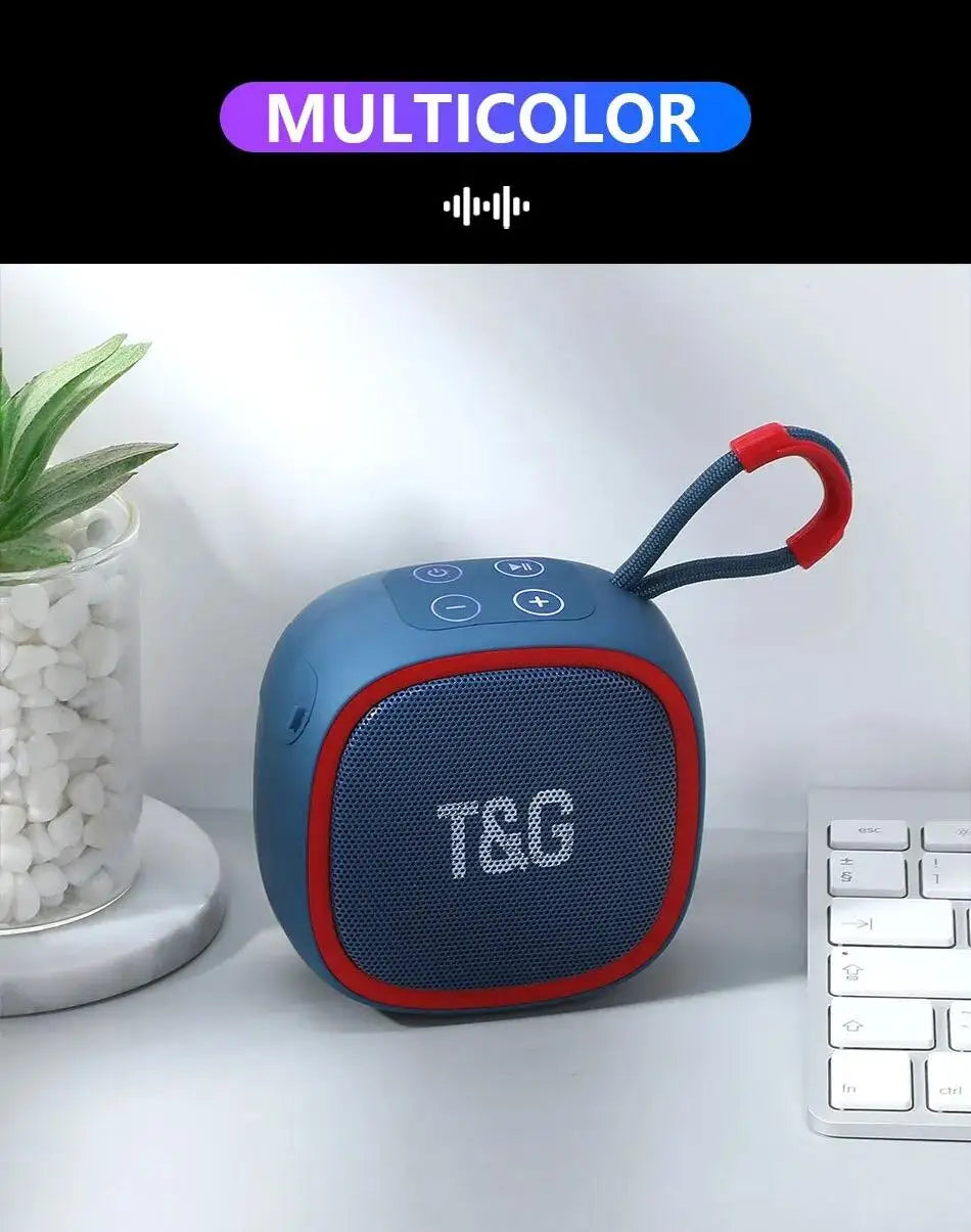 Caixa de som bluetooth alto-falante portátil caixa de som rádio fm música mini pequena bocina coluna coluna pc blootooth acústica