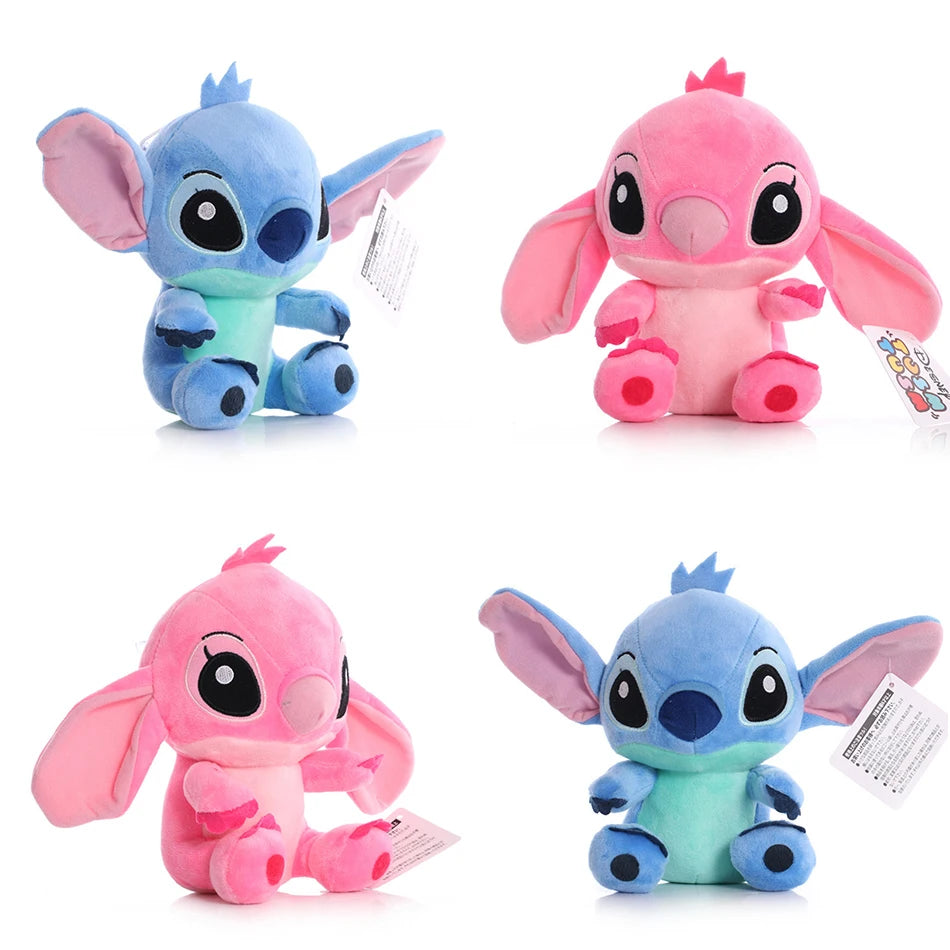 bonecas de pelúcia anime brinquedos lilo e ponto 20cm stich pelúcia brinquedos presentes de natal para crianças