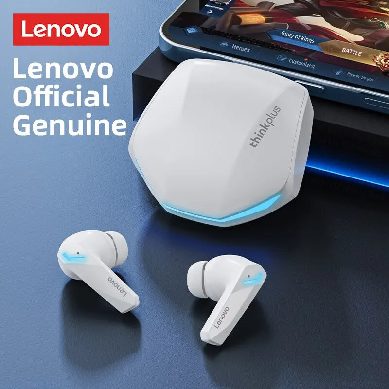 Fone de ouvido - Lenovo gm2 pro bluetooth 5.3 fones de ouvido esportes fone de ouvido sem fio jogos baixa latência modo duplo música novos