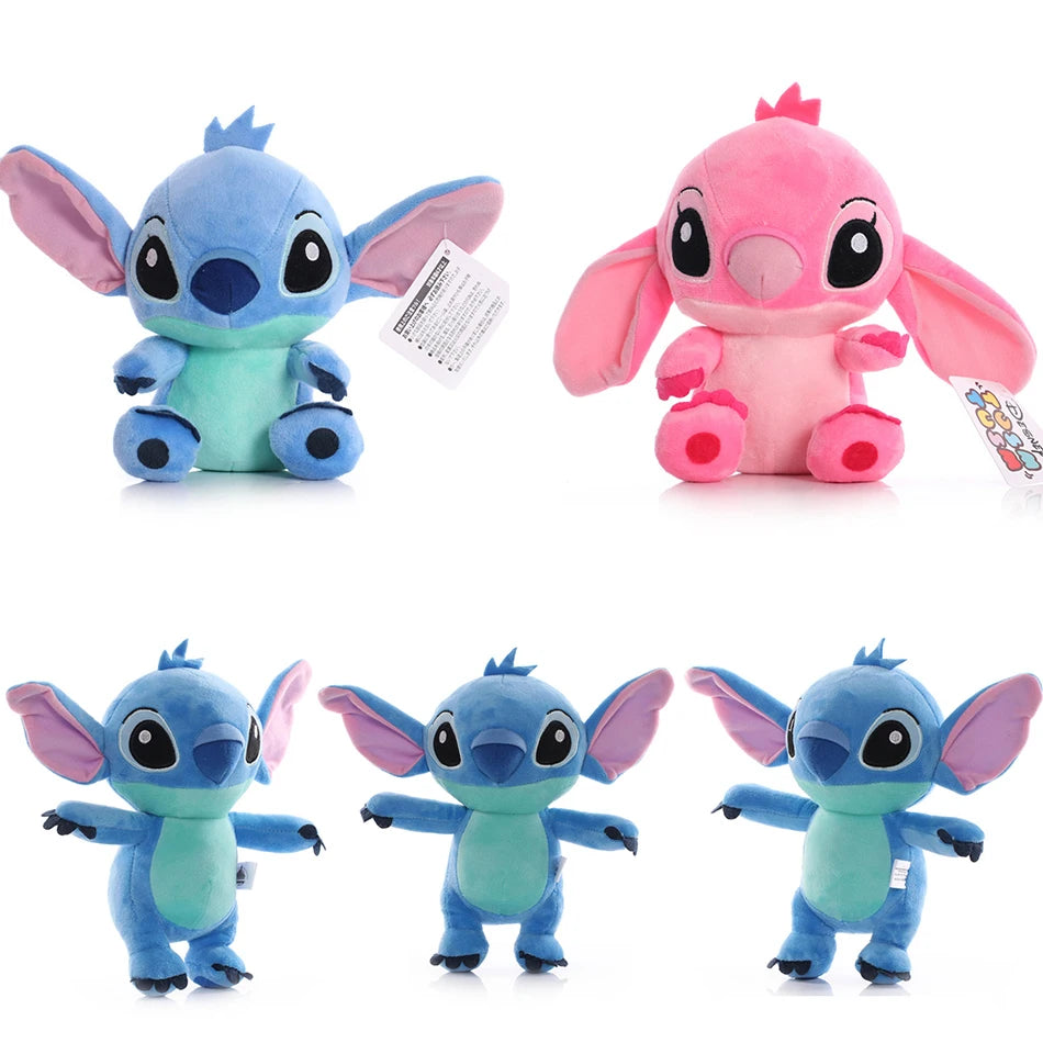 bonecas de pelúcia anime brinquedos lilo e ponto 20cm stich pelúcia brinquedos presentes de natal para crianças