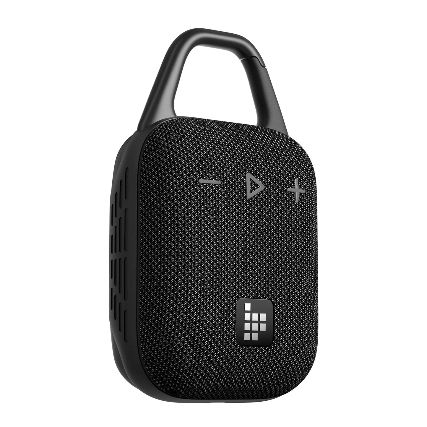 Alto-falante Bluetooth portátil com gancho, IPX7 à prova d'água, 20H de tempo de reprodução, para camping, caminhadas, ao ar livre